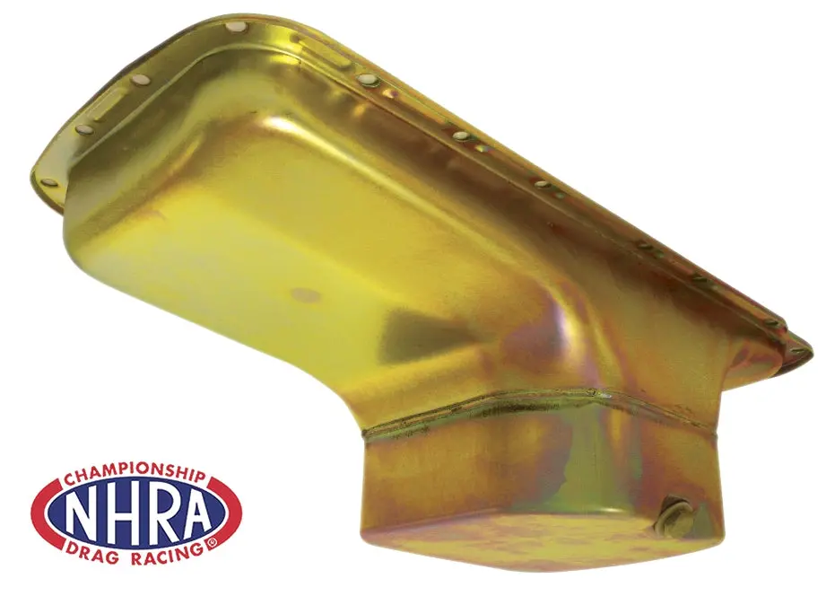 Nhra Approved Steel Oil Pan – Fits 1967–1987 Mopar Bb 361–383–400–413–440–Hemi 426 – Racing – Zinc 1