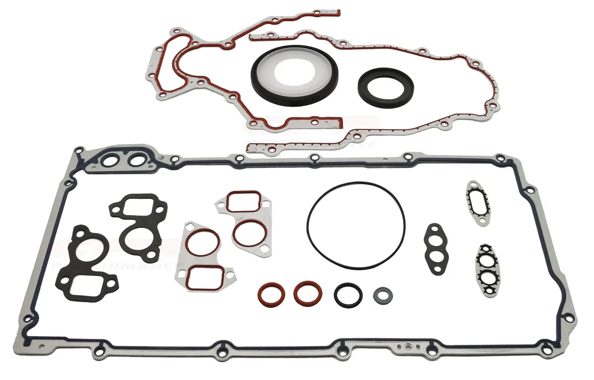 Lower Gasket Kit For Gm Chevy Ls Engines – Fits 1998–2016 4.8L, 5.3L, 6.0L, 6.2L – Includes Oil Pan, Rear Main, Timing Cover & Water Pump Gaskets 1