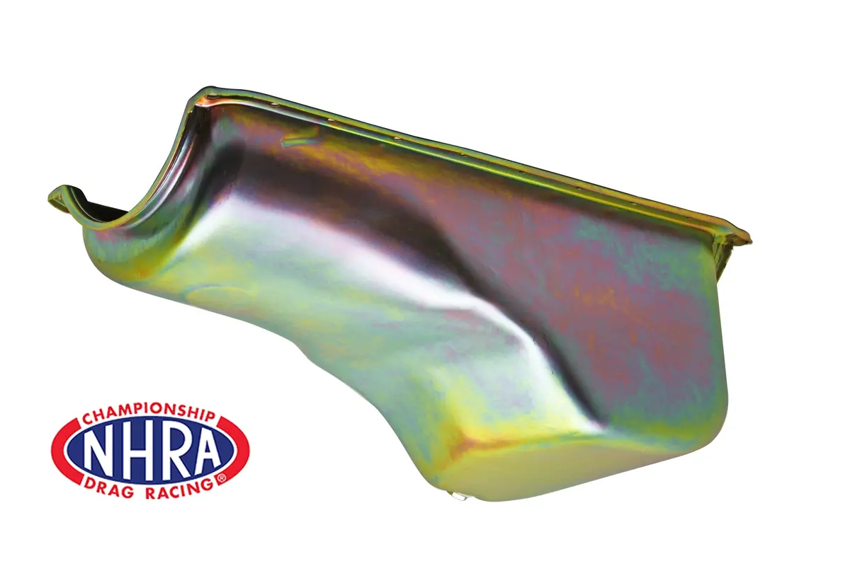 Nhra Approved 1970-82 Ford Small Block 351C-351M-400 Stock Capacity Oil Pan - Zinc 1
