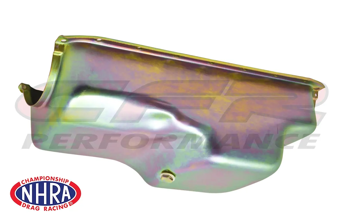 Nhra Approved 1964-87 Chrysler-Mopar Small Block 273-318-340 Oil Pan - Zinc 1