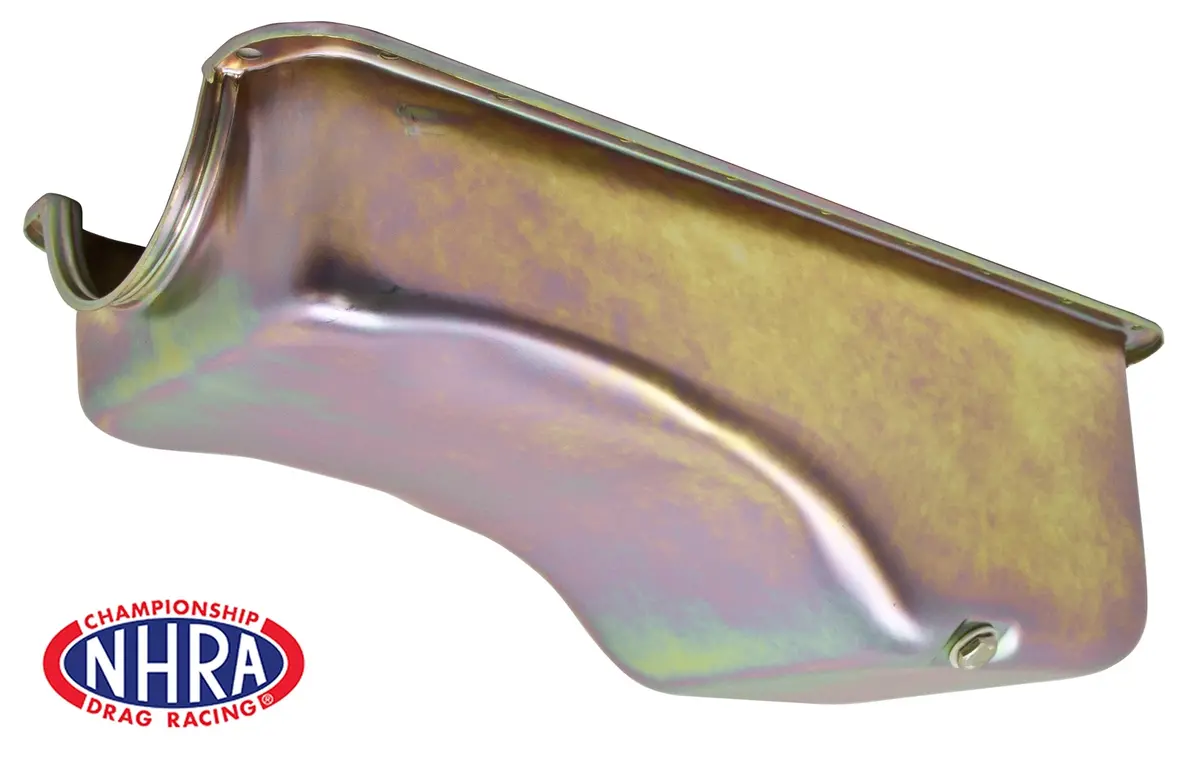 Nhra Approved 1968-78 Ford Big Block 429-460 Stock Capacity Oil Pan - Zinc 1