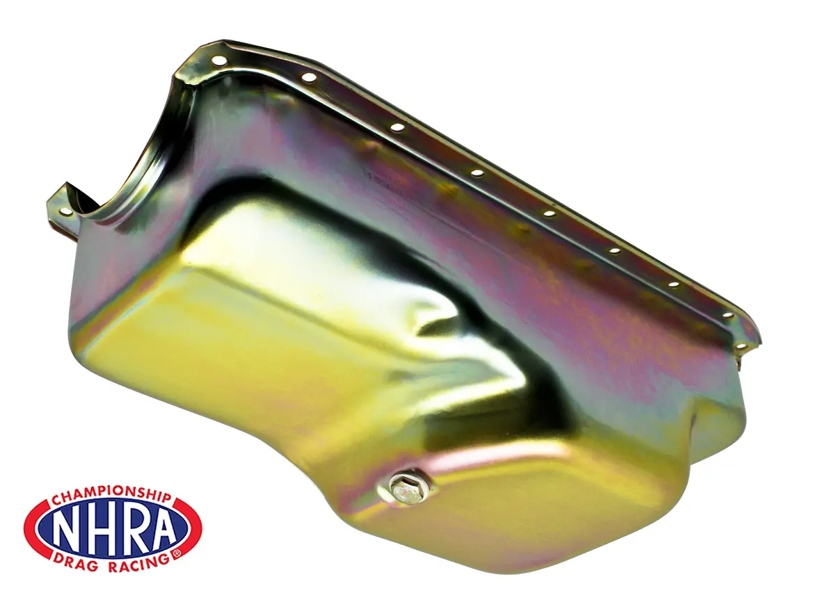 Nhra Approved 1971-80 Chrysler-Mopar Small Block 360 Oil Pan - Zinc 1
