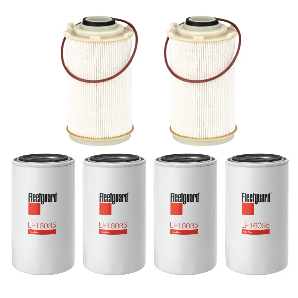 Cummins 6.7L Fuel & Oil Filter Maintenance Kit 1