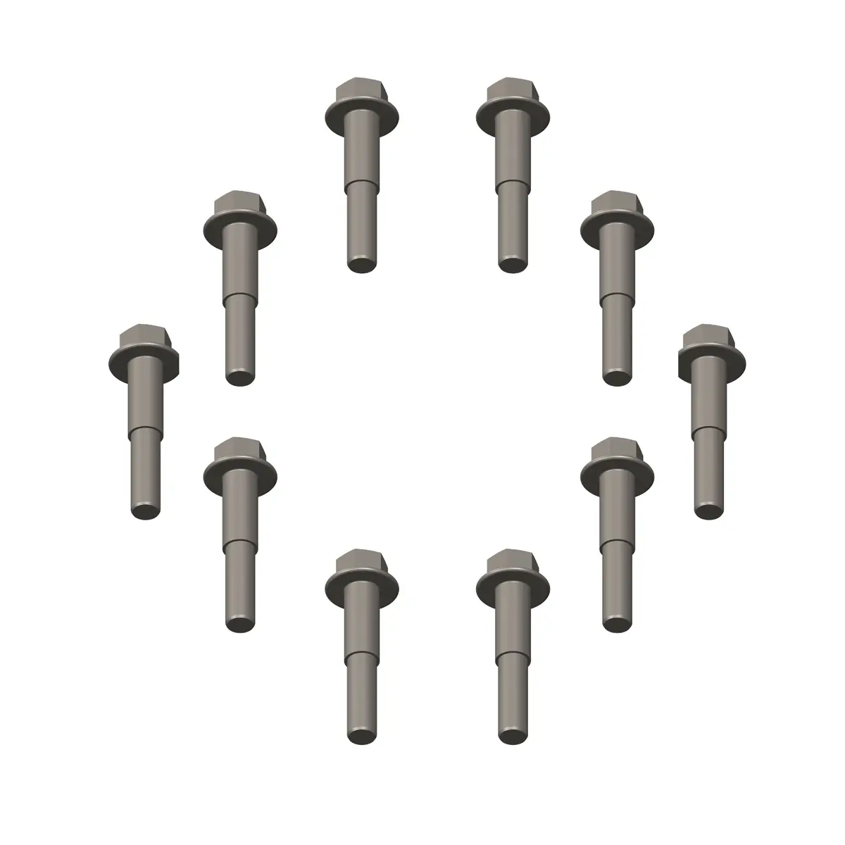 Cummins Isx Qsx X15 Crankshaft Damper Bolt Kit 1