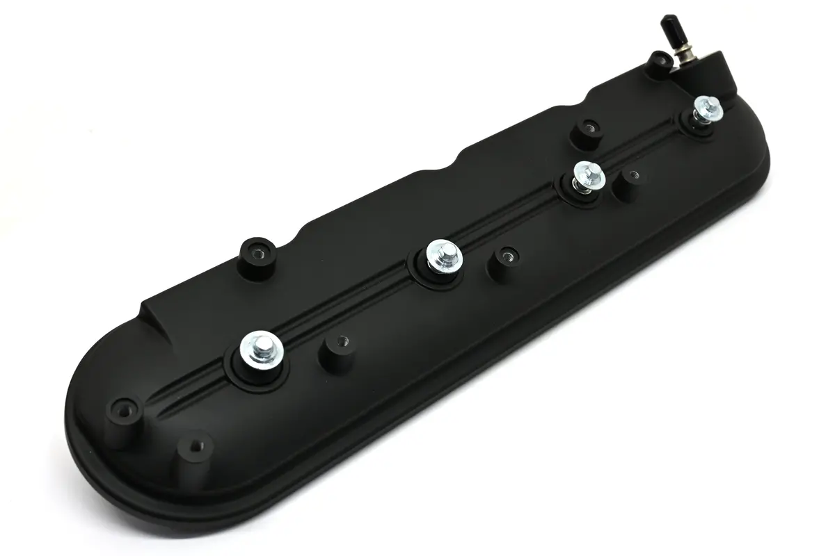 Cfr Performance Aluminum Driver Side Rocker Arm Cover For Chevy Gm Ls (2009-2020, 6.0L, 6.2L, 7.0L, 4.8L, 5.3L, 6.0L, 6.2L) - Black 1