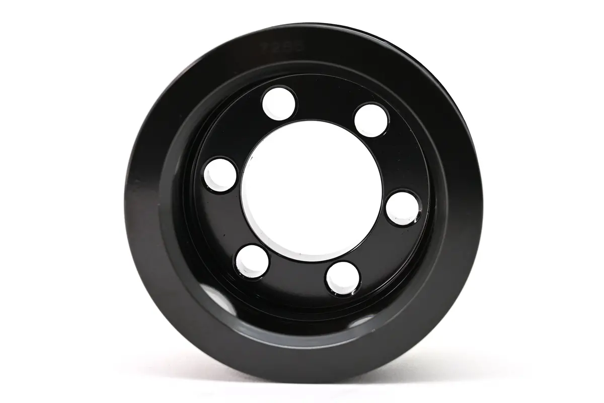 Hellcat Supercharger Hemi Boost Pulley – 2.85" (72.39Mm) Black Aluminum 1
