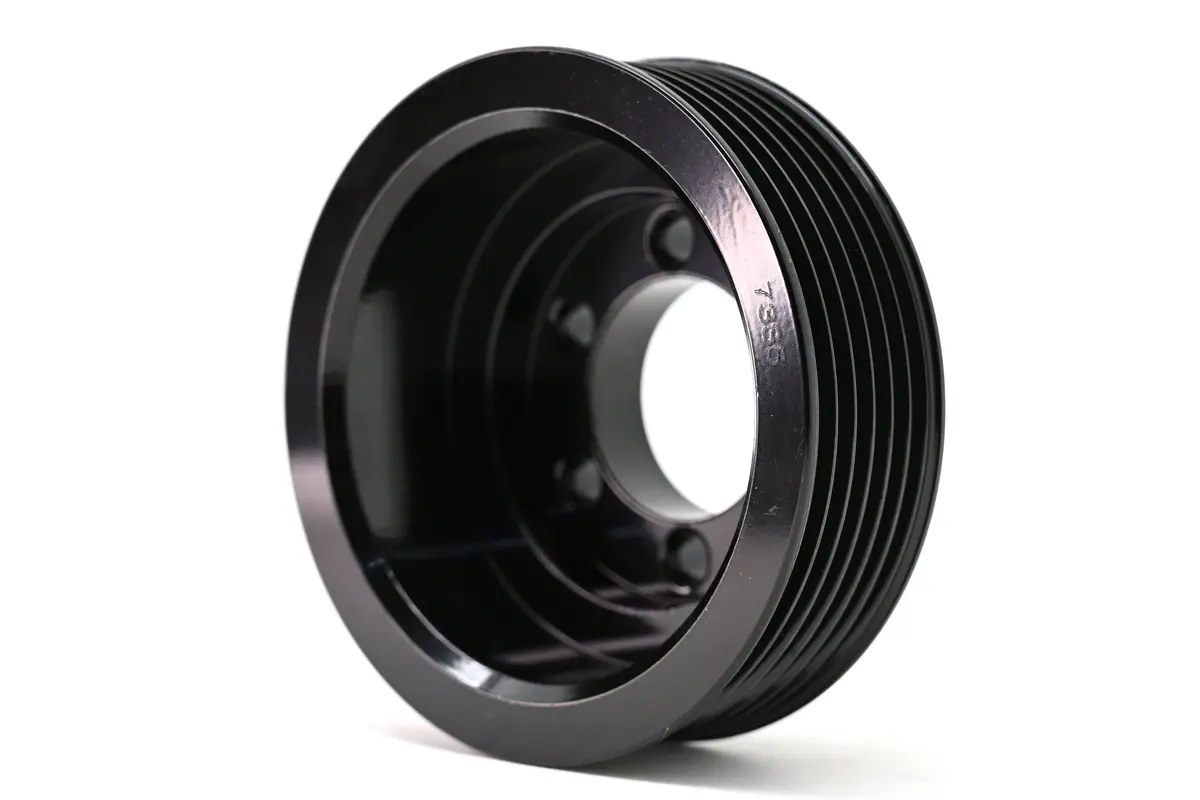 Hellcat Supercharger Hemi Boost Pulley 3.35" Black Aluminum 2