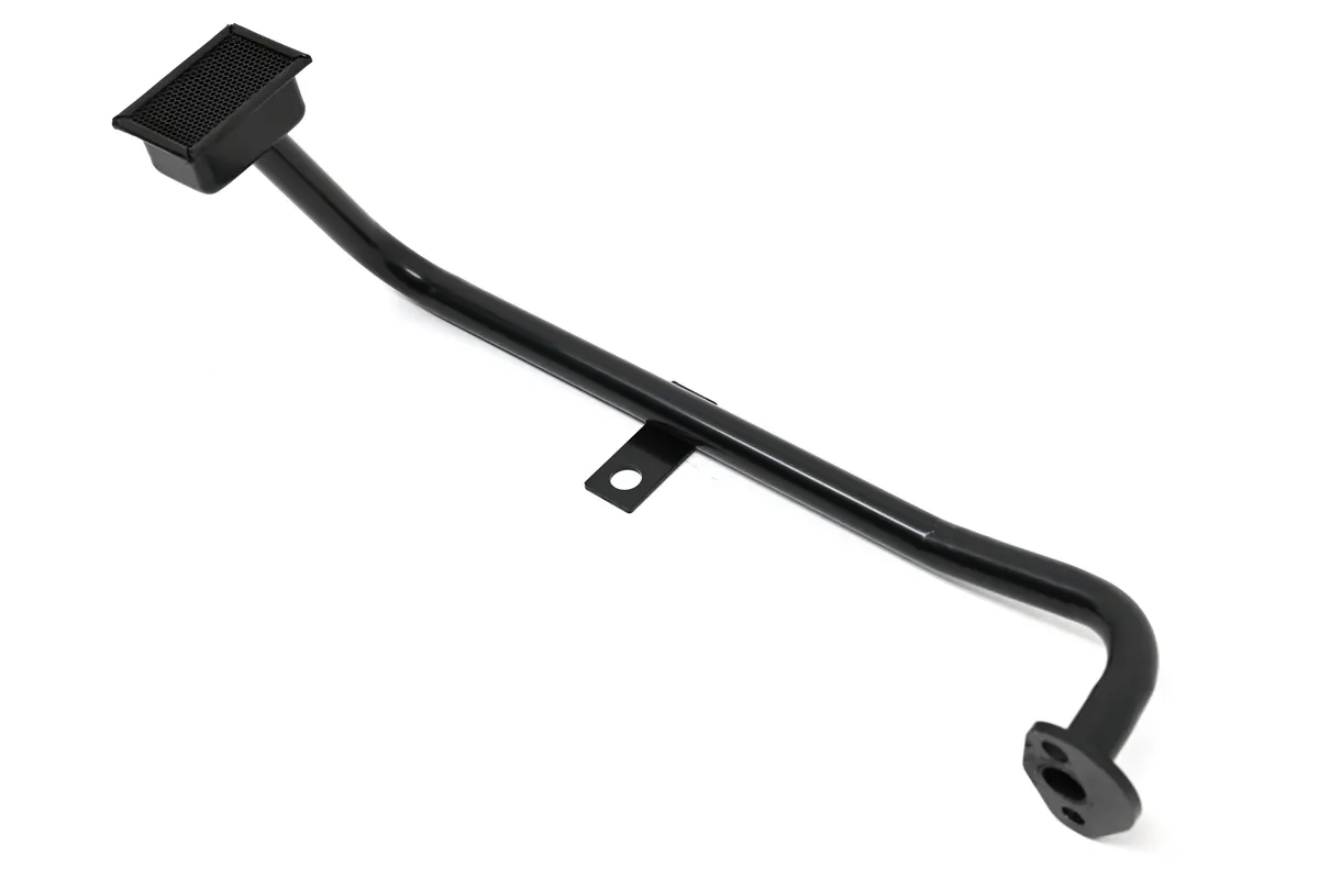 Steel Ford 351W Double Sump Racing Oil Pump Pickup Black Finish 1