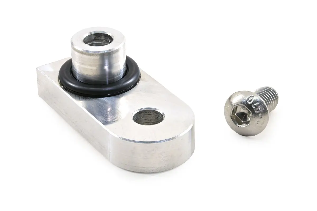 Aluminum Mopar Hemi Hellcat Map Sensor Boost Reference With 1/16" Npt Port Kit – Includes Mounting Bolt 1