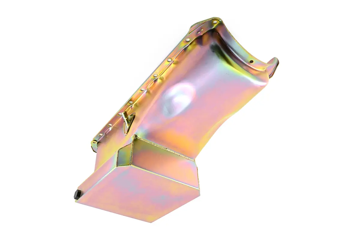 1965-90 Chevy Big Block 396-402-427-454 Drag Racing Oil Pan - Zinc 1