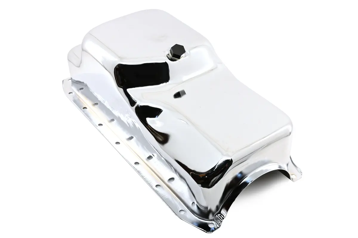 1964-87 Chrysler-Mopar Small Block 273-318-340 Oil Pan - Chrome 2