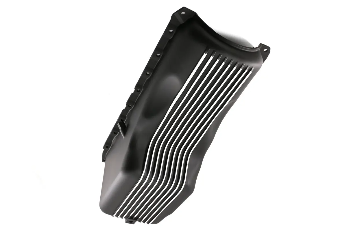 Aluminum Oil Pan – Fits 1991‑Up Chevy Big Block 396‑402‑427‑454 Gen 5/6 – 6‑Quart – Black 1