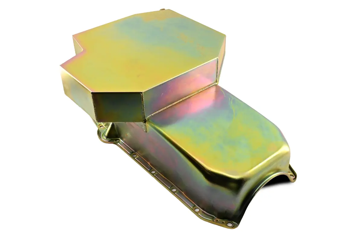 Steel Oil Pan Fits 1958–1979 Chevy Sb 283–400 – Champion Racing – Zinc 2