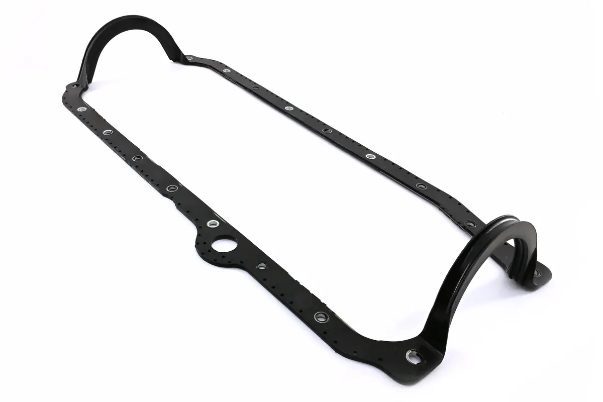 Rubber Neoprene Oil Pan Gasket – Fits 1986–2002 Chevy Sb 305-350, 1-Piece Rms, Passenger Side Dipstick – Black 1