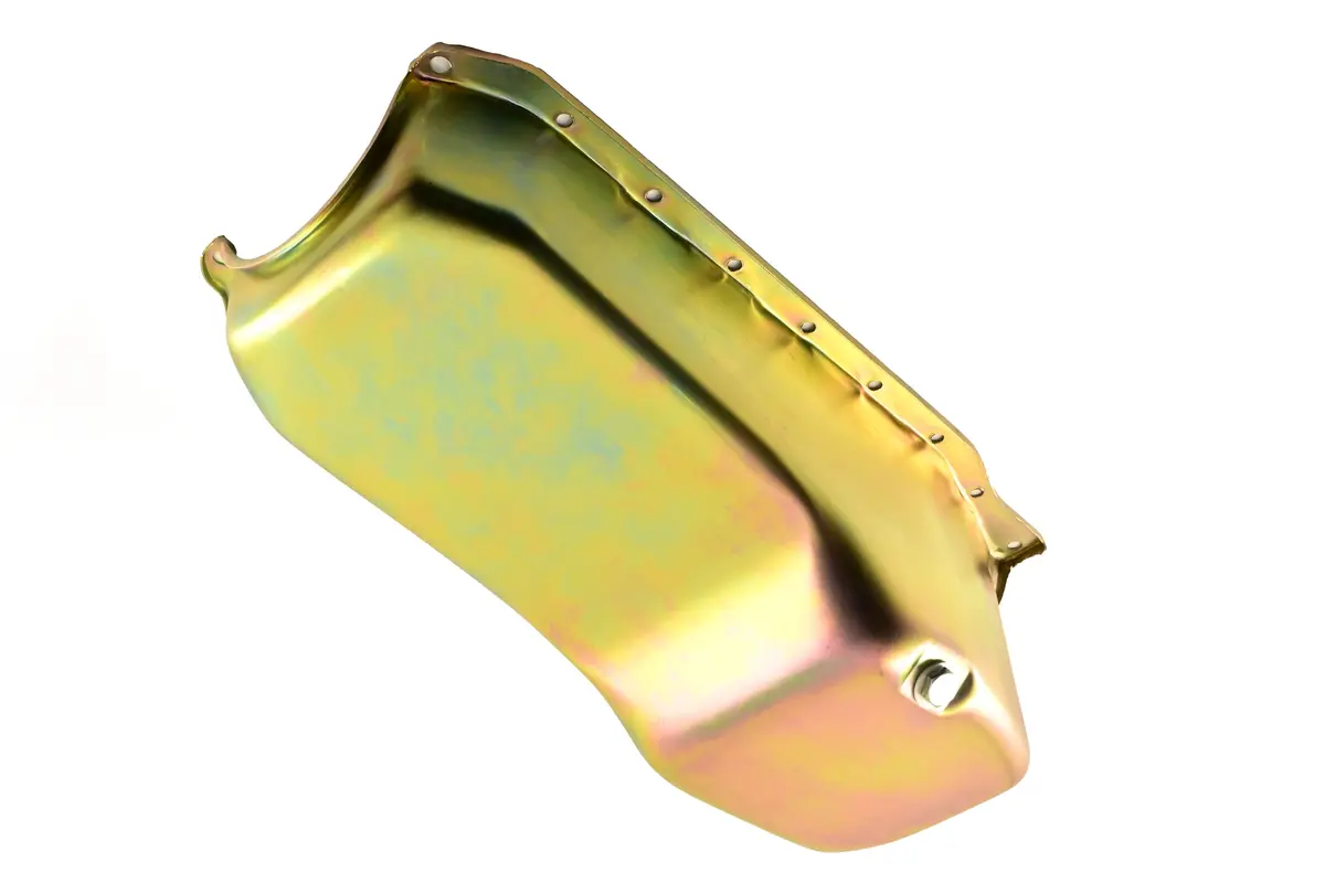 1986-02 Chevy Small Block 305-327-350 Stock Capacity Oil Pan - Zinc 1