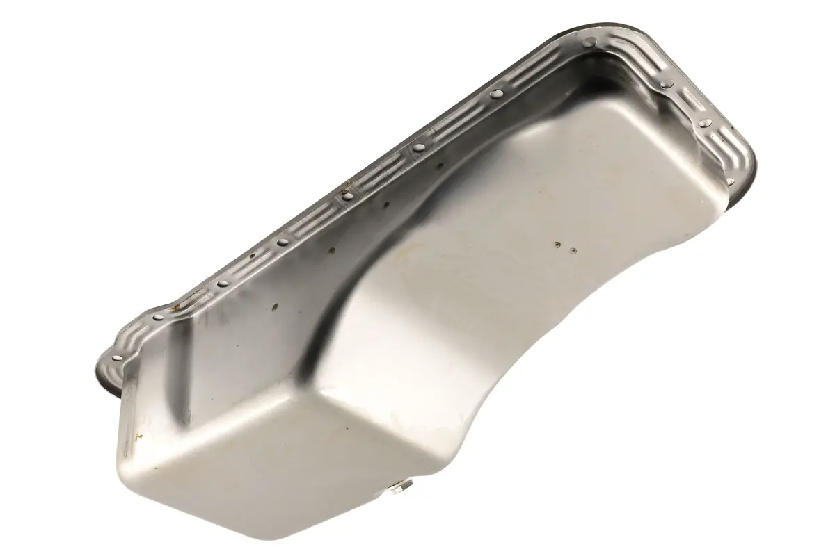 Steel Oil Pan – Fits 1958–1976 Ford Fe Big Block 352‑390‑406‑427‑428 (Front Sump, Stock Capacity) – Raw Finish 1