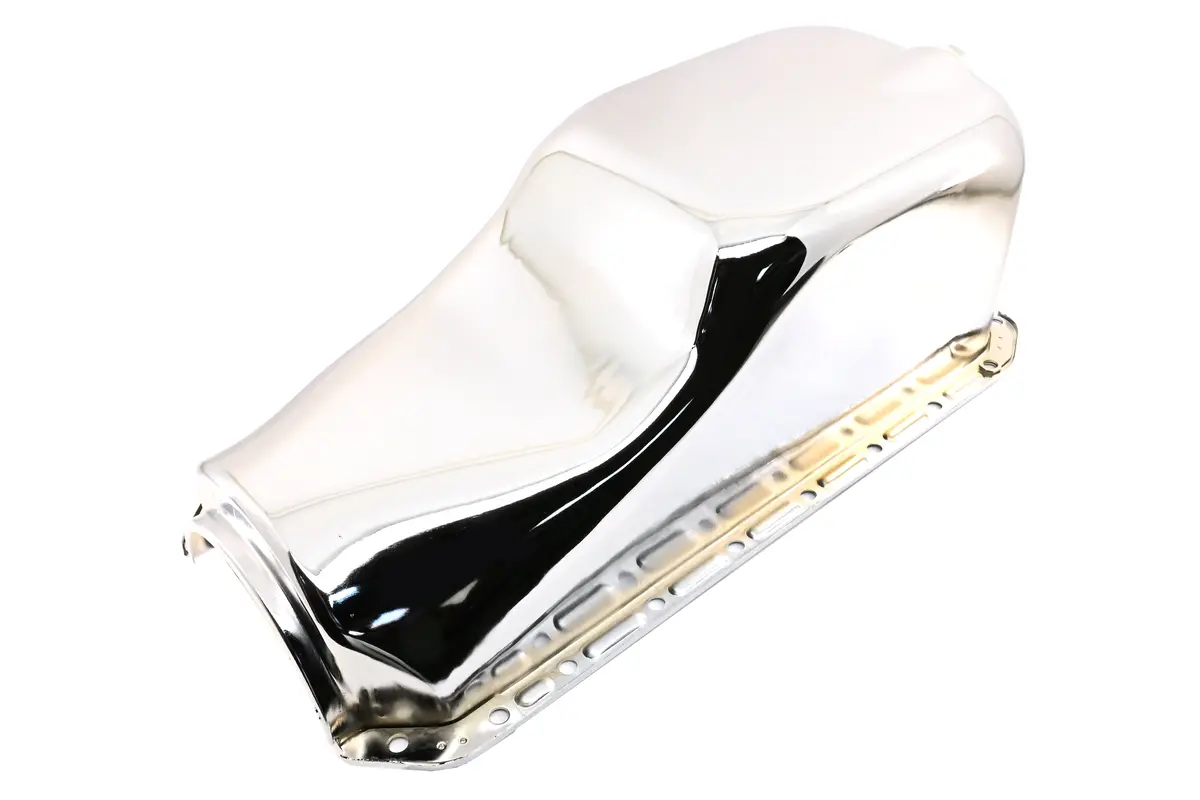 1955-58 Chrysler-Mopar Hemi 354-392 Oem Style Oil Pan - Chrome 2