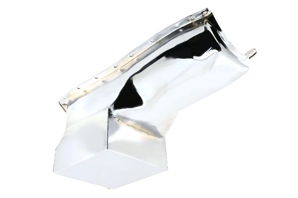 1964-80 Oldsmobile 330-350-400-425-455 Oil Pan - Chrome 1