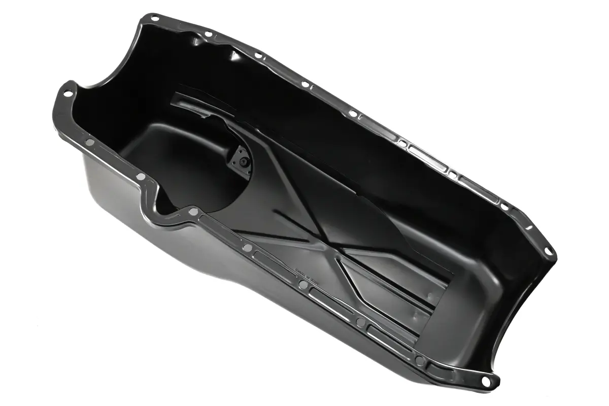 Steel Oil Pan For 1980–85 Chevy Sb 267‑283‑305‑327‑350 – Black 2