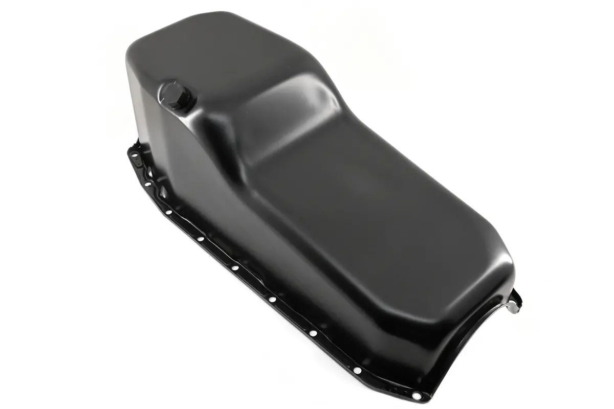 Steel Oil Pan For 1980–85 Chevy Sb 267‑283‑305‑327‑350 – Black 1