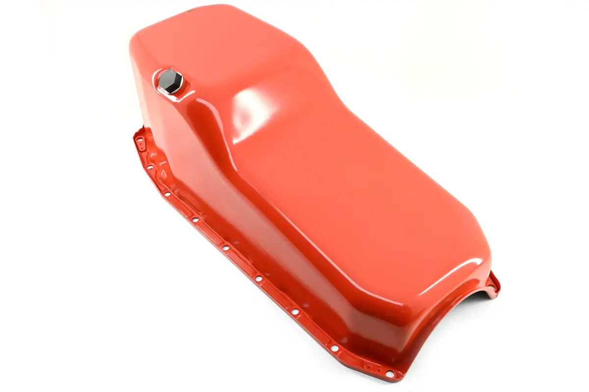 Steel Oil Pan For 1980–85 Chevy Sb 267‑283‑305‑327‑350 – Orange 1