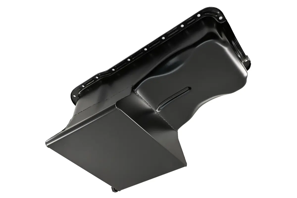 Steel Oil Pan – Fits 1965–1987 Ford Sb 351W – Racing 7‑Quart Front Sump – Black 1