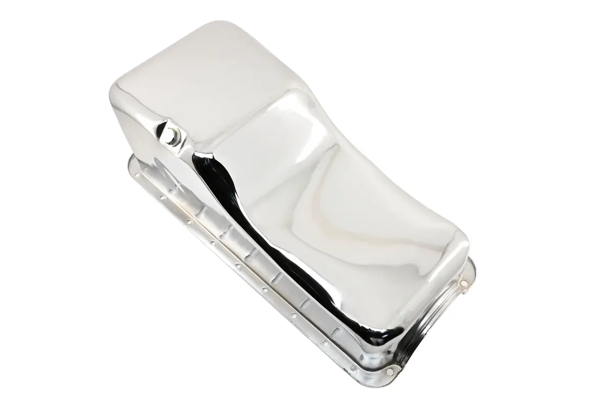 1968-78 Ford Big Block 429-460 Stock Capacity Oil Pan - Chrome 2