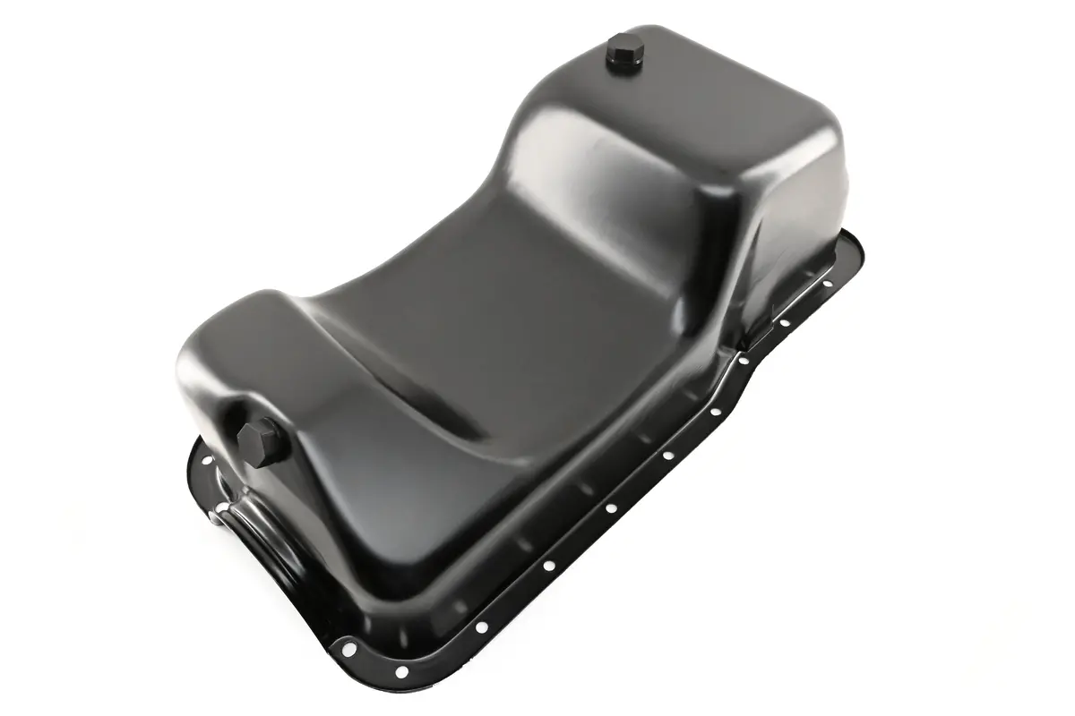 Steel Oil Pan Fits 1979–1995 Ford 5.0L Mustang & Fox Chassis – Black Finish 2