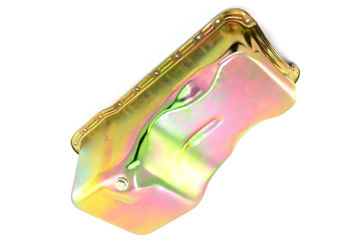 1969-81 Ford Small Block 351W Windsor Stock Capacity Oil Pan - Zinc 1
