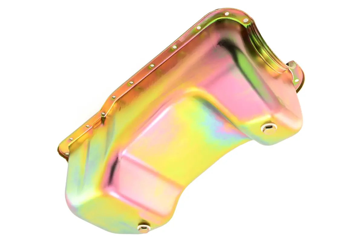 Steel 1983-93 Ford Oil Pan Mustang 351W 5.8L - Zinc 1