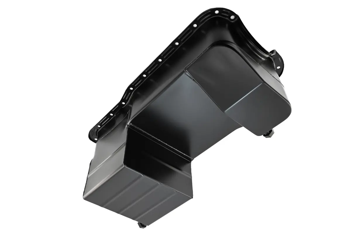 Ford Mustang 351W Racing Oil Pan 1979–1993 Dual Sump 7‑Qt Black Finish 1