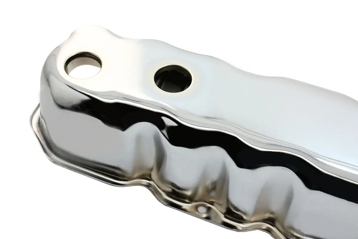 Steel Valve Cover Fits 1964–1988 Amc Jeep 199-232-258 Inline-6 – 3-Hole – Chrome 2