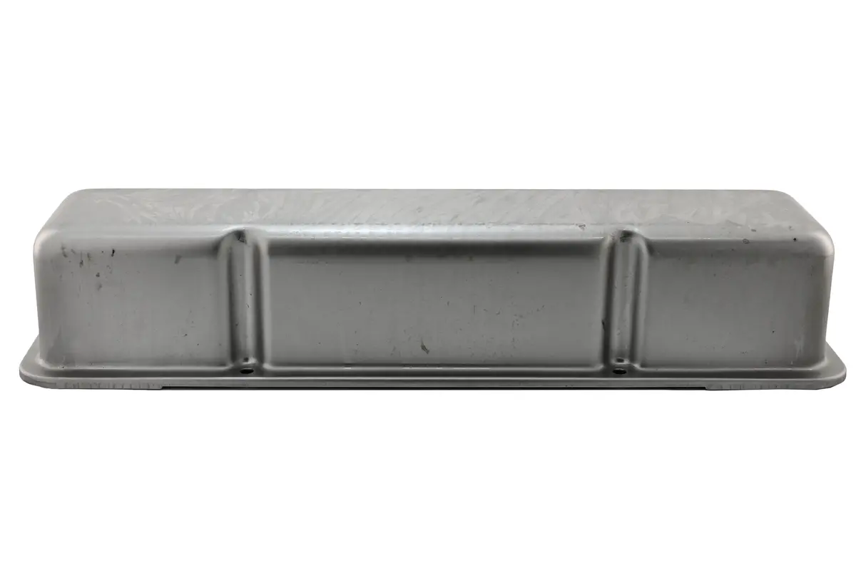 1958-86 Chevy Small Block 283-305-327-350-400 Circle Track Racing Steel Valve Covers - Raw 2