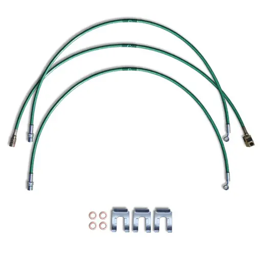 Dodge Ram 1500 Stainless Steel Braided Brake Lines 2002-2006 1
