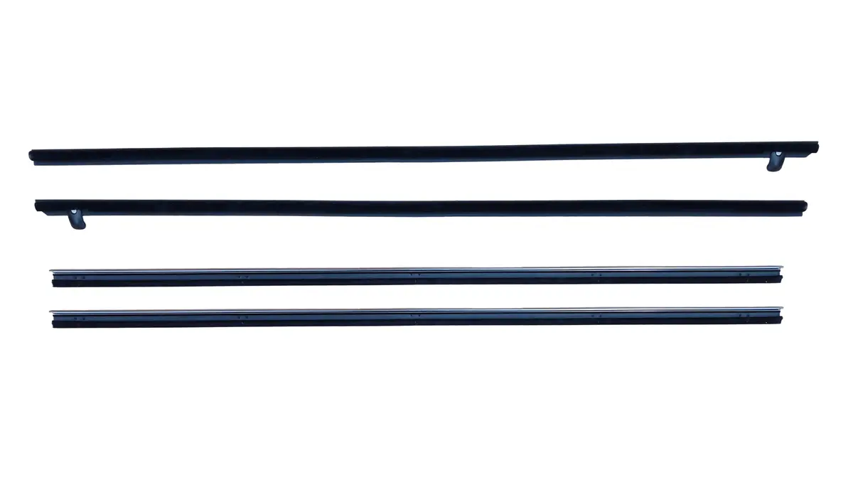 Fm-69Fwc Ford 1969-70 Mustang Window Belt Line Weatherstrip Set (4Pc) - Fastback 1