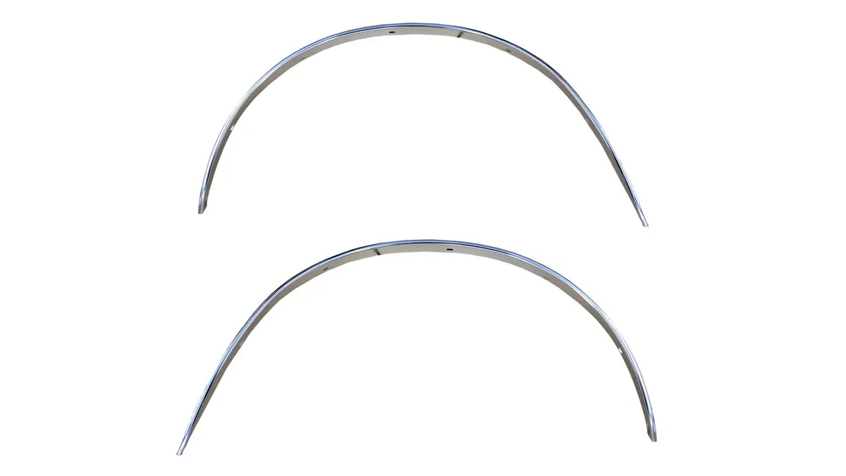 Fm65-1081Fset 1965-66 Ford Mustang Front Wheel Opening Molding Set 1