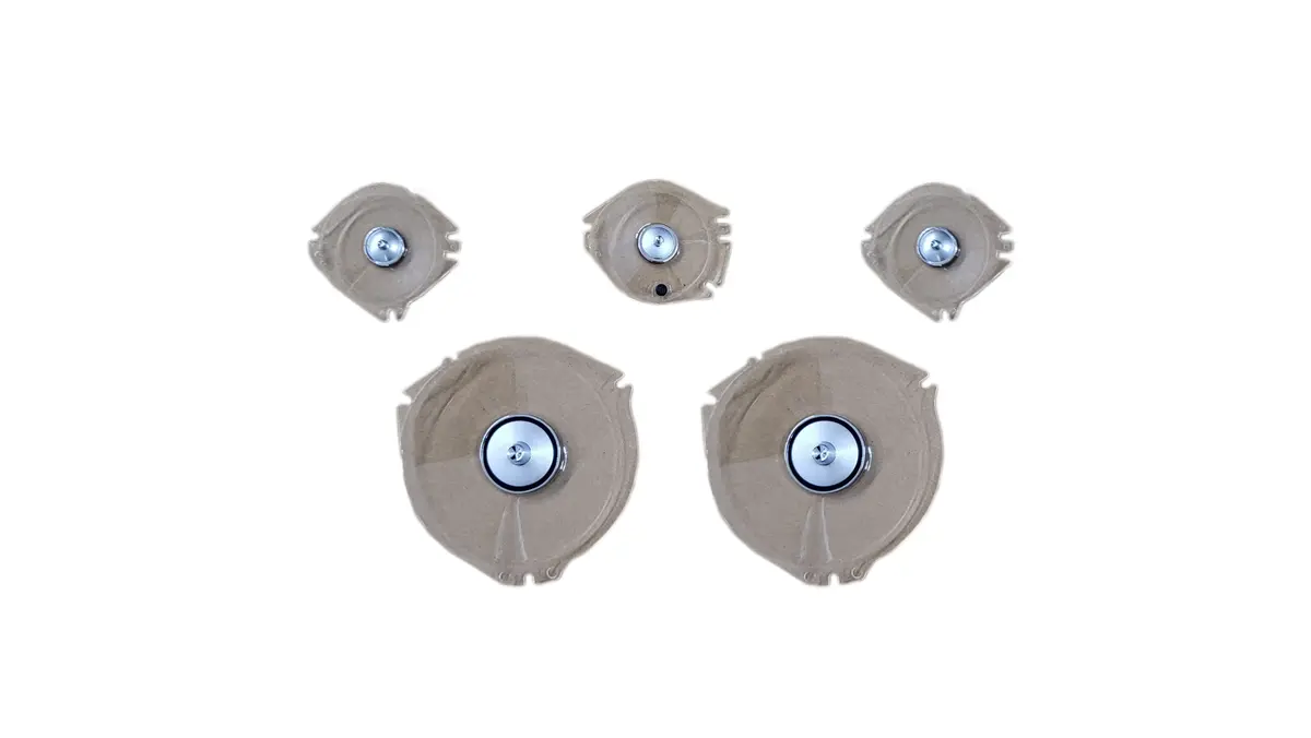 Fm67-109C 1967-68 Ford Mustang Instrument Cluster Lenses (Set Of 5 - No Tach) 1