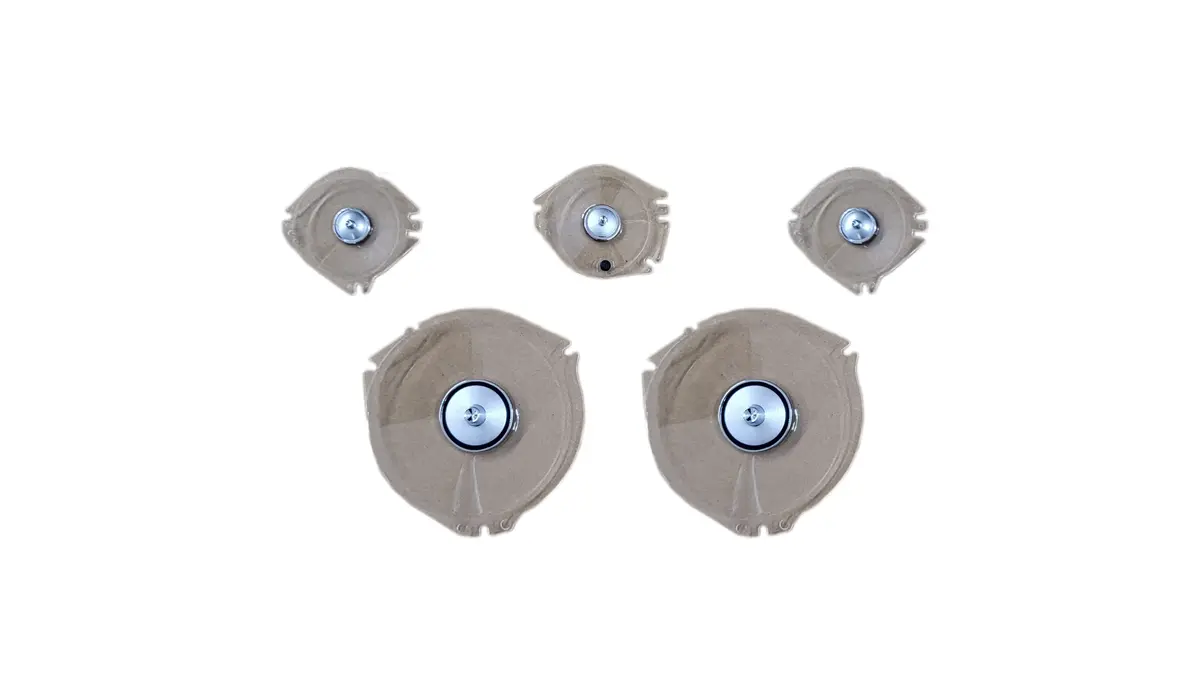 Fm67-109C 1967-68 Ford Mustang Instrument Cluster Lenses (Set Of 5 - No Tach) 3