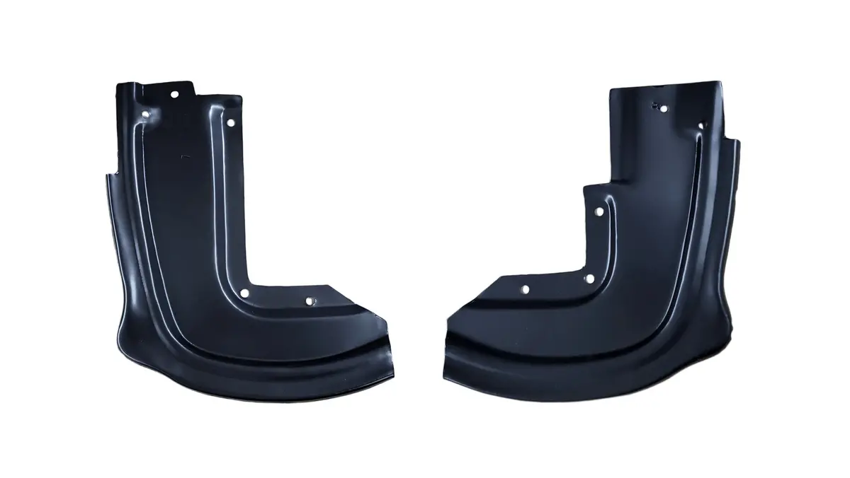 Fm67-276 1967-68 Ford Mustang Front Fender Splash Shield Set 1