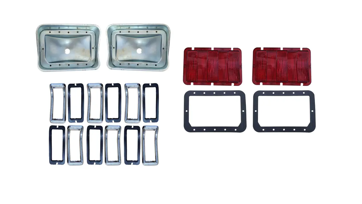 Fm67-Hblkit 1967 Ford Mustang Tail Light Kit 1