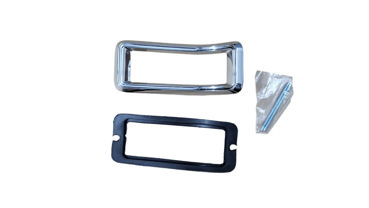 Fm67-Tb 1967 Ford Mustang Tail Light Bezel (Each) 1