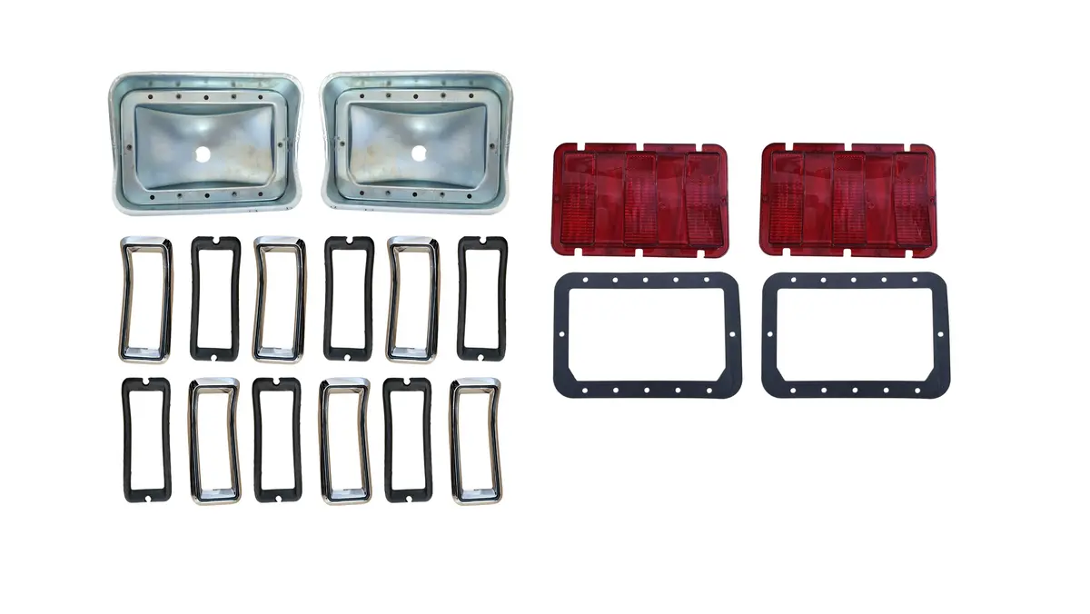 Fm68-Hblkit 1968 Ford Mustang Tail Light Kit 1