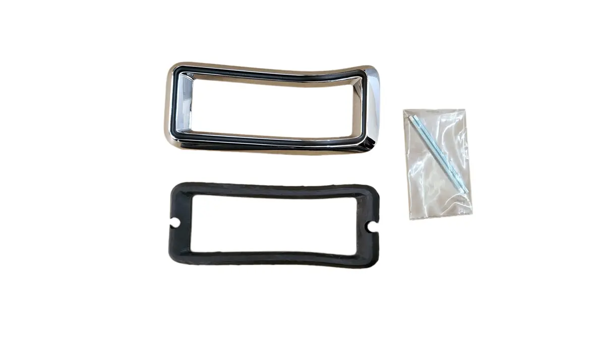 Fm68-Tb 1968 Ford Mustang Tail Light Bezel (Each) 1