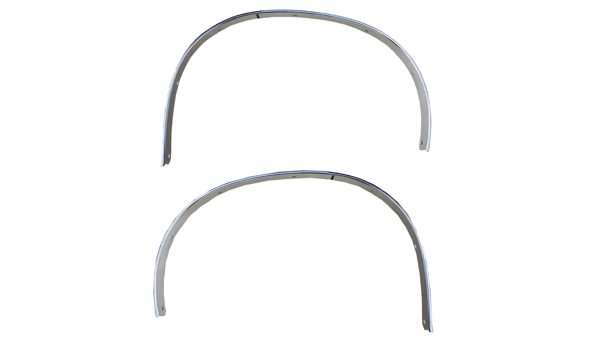 Fm69c-1082Rset 1969 Ford Mustang Rear Wheel Opening Molding Set (Coupe/Convertible) 1