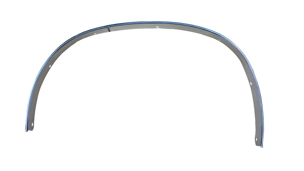 Fm69f-1082Rrh 1969 Ford Mustang Rear Passenger Side Wheel Opening Molding (Fastback) 1