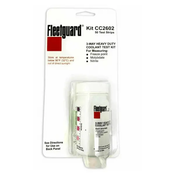 Fleetguard Cc2602 Coolant Three Way Test Strip Kit 1