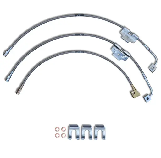 Gmc Sierra 1500 Stainless Steel Braided Brake Lines 1