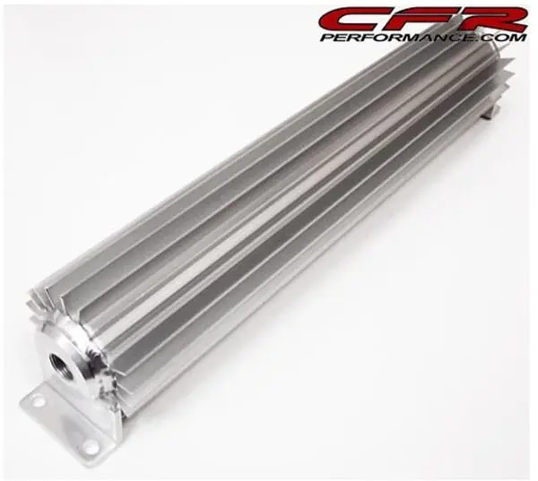 12" Finned Aluminum Transmission Cooler - Chevy-Ford-Mopar 1