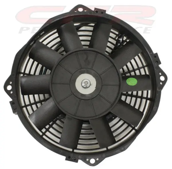 8" High Performance Electric Radiator Cooling Fan – Flat Blade, Black 1