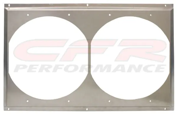 Radiator Fan Shroud Dual Unit (25-5-8" X 16-5-8") Fits 31X16-1-2" Cfr Ultracool Radiators 1